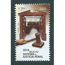 Mexico Correo 2016 Yvert 2994 ** Mnh  Nuevo sistema justicia