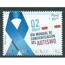 Peru Correo 2016 Yvert 2089 ** Mnh  Autismo