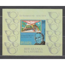 Republica de Guinea Ecuatorial - Hojas Aereo 120 ** Mnh