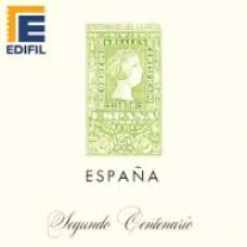 Edifil - España 1950/1964 papel blanco montado transparente o negro
