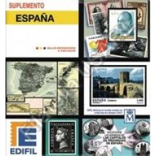Edifil - España 2014/2017 papel blanco montado transparente o negro