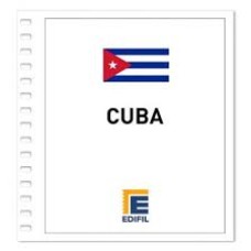 Edifil - Cuba República 1902/1958 papel blanco montado transparente o negro