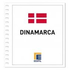 Edifil - Dinamarca 2001/2005 papel blanco montado transparente o negro