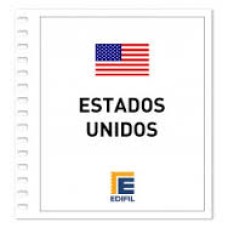 Edifil - Estados Unidos 2006/2010 papel blanco s/montar