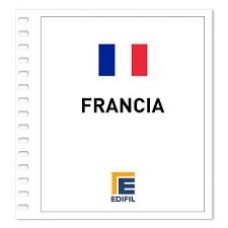 Edifil - Francia 2006/2010 papel blanco montado transparente o negro