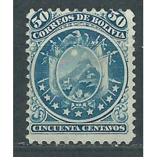 Bolivia - Correo 1868 Yvert 11 * Mh