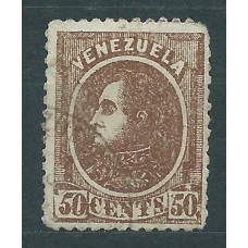 Venezuela - Correo 1880 Yvert 27 usado  Personaje