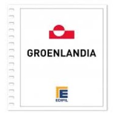 Edifil - Groenlandia 2016/2019, papel blanco montado transparente o negro