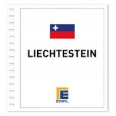 Edifil - Liechtenstein 2001/2005 papel blanco montado transparente o negro