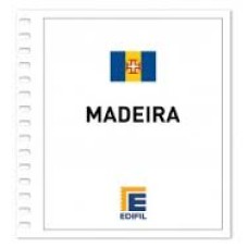 Edifil - Madeira 1991/2000 papel blanco montado transparente o negro