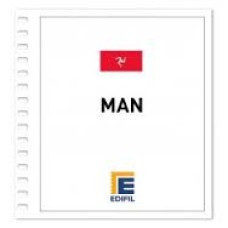 Edifil - Man 2011/2015, papel blanco montado transparente o negro