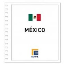 Edifil - México 2000/2005 papel blanco montado transparente o negro