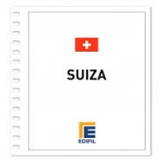 Edifil - Suiza suplemento 2021 papel blanco s/montar