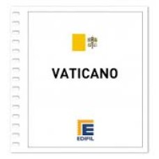 Edifil - Vaticano 1929/1978 papel blanco montado transparente o negro