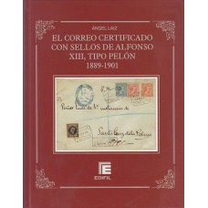 Edifil - El correo certificado con sellos de Alfonso XIII, tipo Pelón 1889/1901