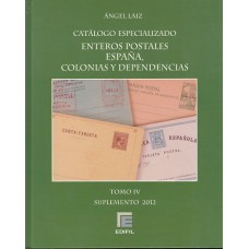 Edifil - Catálogo especializado Enteros Postales de España, Colonias y Dependencias Tomo IV