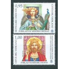 Vaticano - Correo 2016 Yvert 1736/37 ** Mnh Opera de Misericorida