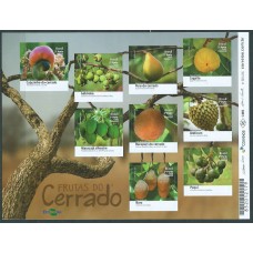 Brasil Correo 2016 Yvert 3583/91 ** Mnh Frutas del Cerrado Autoadhesivo