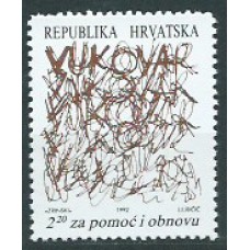 Croacia - Beneficencia Yvert 20 ** Mnh