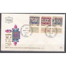 Israel - Correo 1972 Yvert 481/3 SPD