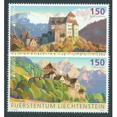 Tema Europa 2017 Liechtenstein Yvert 1779/80 ** Mnh Castillos