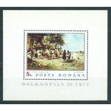 Rumania -  Hojas Yvert 85 ** Mnh Pintura