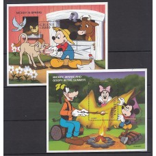 Ghana - Hojas Yvert 337/8 ** Mnh  Walt Disney