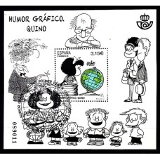 España II Centenario Correo 2017 Edifil 5135 usado Humor gráfico Quino