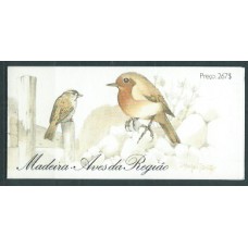 Madeira Correo Yvert 125a Carnet ** Mnh  Aves