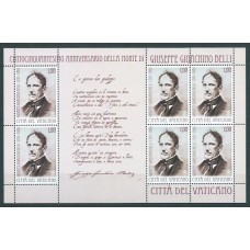 Vaticano - Correo 2013 Yvert 1619 Mini Hoja ** Mnh Giuseppe Gioachino