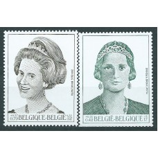 Belgica Correo 2000 Yvert 2878/79 ** Mnh Personajes