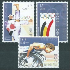 Belgica Correo 2000 Yvert 2906/8 ** Mnh Juegos Olimpicos de Sydney