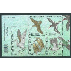 Finlandia - Hojas Yvert 17 ** Mnh Aves