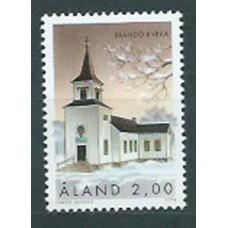 Aland Correo Yvert 117 ** Mnh Iglesia