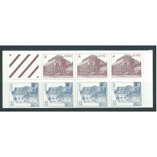 Irlanda Correo 1983 Yvert 495a Carnet ** Mnh Arquitectura