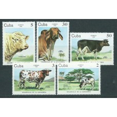Cuba - Correo 1984 Yvert 2570/74 ** Mnh  Fauna