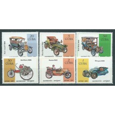 Cuba - Correo 1984 Yvert 2586/91 ** Mnh Automóviles antiguos