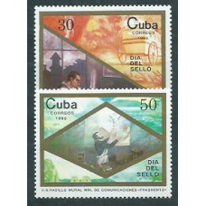 Cuba - Correo 1988 Yvert 2847/48 ** Mnh Día del sello