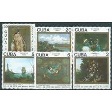 Cuba - Correo 1989 Yvert 2982/87 ** Mnh Pinturas