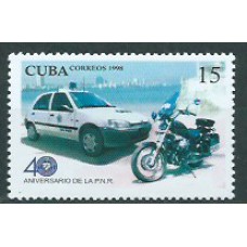 Cuba - Correo 1999 Yvert 3788 ** Mnh Coche y motocileta