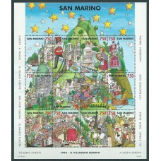 San Marino - Correo 1993 Yvert 1332/43 ** Mnh