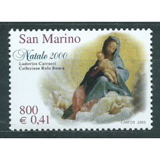 San Marino - Correo 2000 Yvert 1722 ** Mnh Navidad