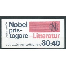 Suecia - Carnet 1990 Yvert 1621 ** Mnh Premios Nobel