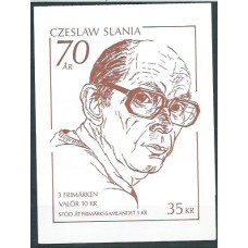 Suecia - Carnet 1991 Yvert 1670 ** Mnh Czeslaw Slania gravador