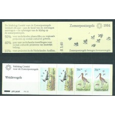 Holanda Correo 1984 Yvert 1216a Carnet ** Mnh Fauna