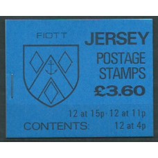 Jersey - Correo 1984 Yvert 262a Carnet ** Mnh