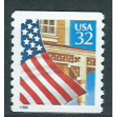Estados Unidos - Correo 1995 Yvert 2337 ** Mnh Bandera