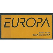 Tema Europa 1996 Herceg Bosna Yvert 16 Carnet ** Mnh