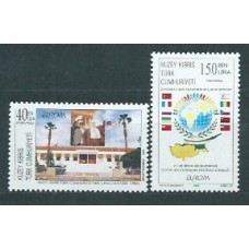 Tema Europa 1998 Chipre Turco Yvert 439/40 ** Mnh