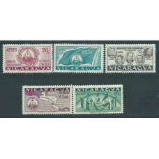 Nicaragua - Aereo Yvert 292/96 ** Mnh